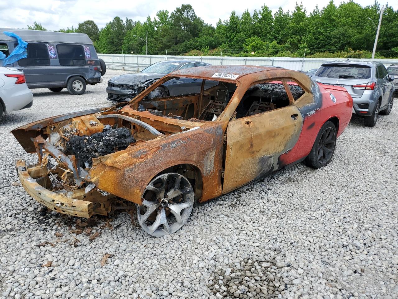 2018 Dodge Challenger Sxt VIN: 2C3CDZAG0JH321622 Lot: 59092375