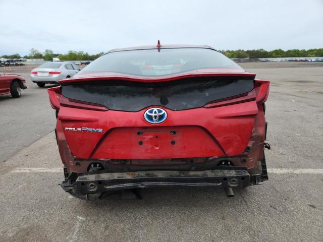  TOYOTA PRIUS 2017 Czerwony