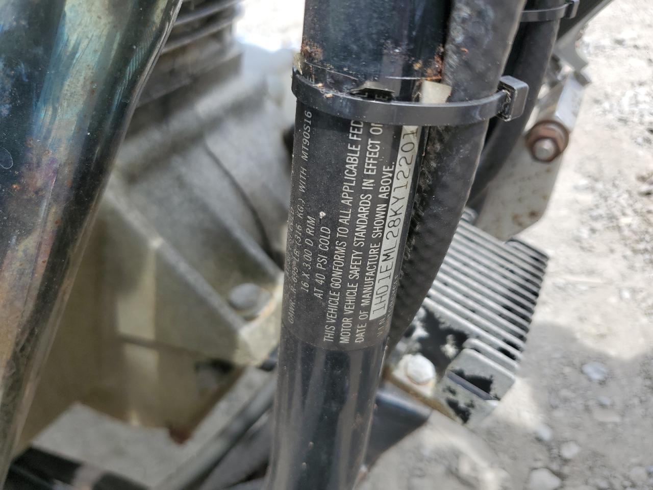 1989 Harley-Davidson Fxrs VIN: 1HD1EML28KY122019 Lot: 58779085