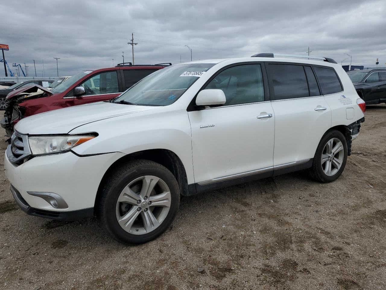 2013 Toyota Highlander Limited de vânzare în Greenwood, NE - Rear End