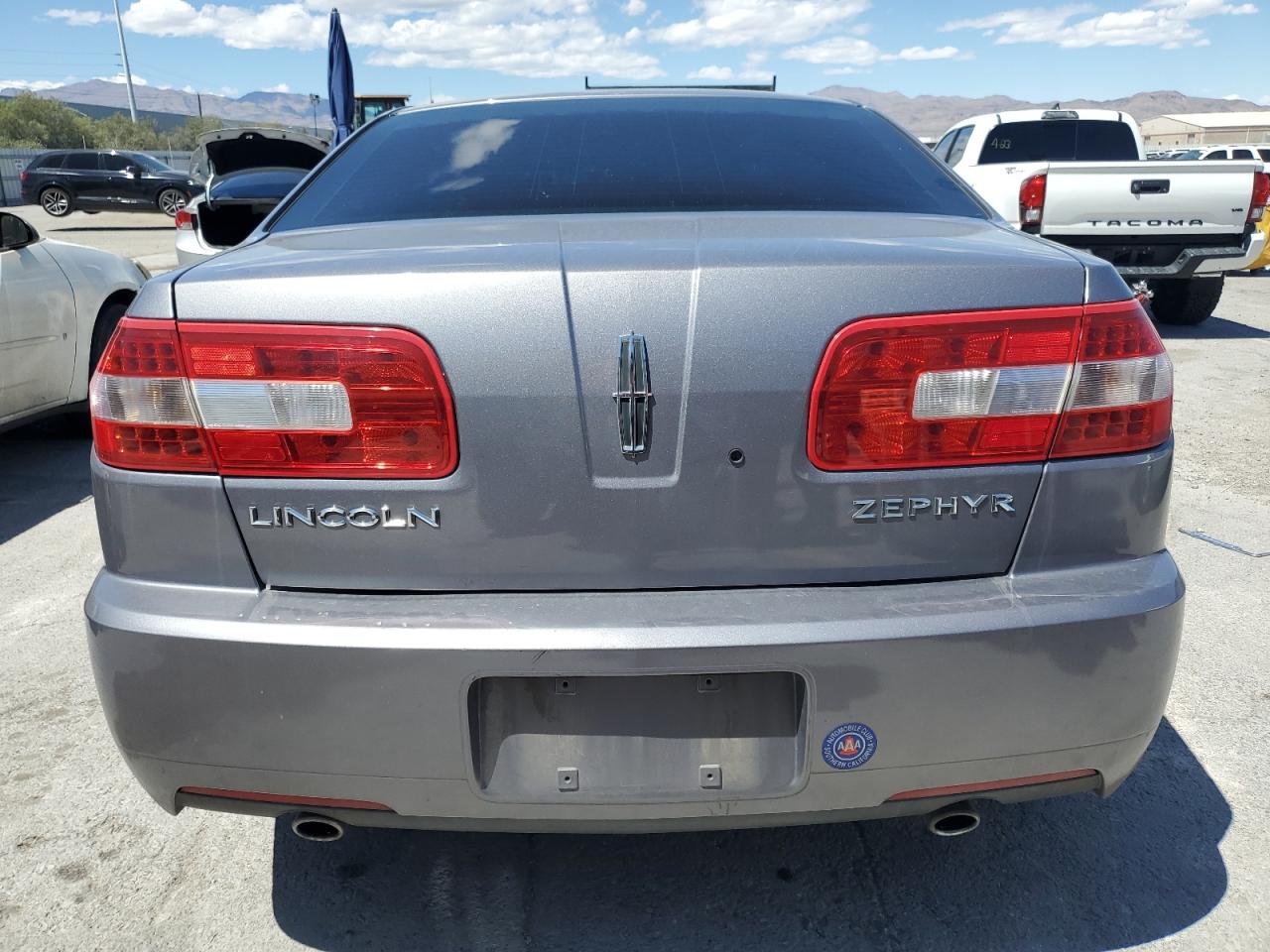 2006 Lincoln Zephyr VIN: 3LNHM26186R652372 Lot: 57100235