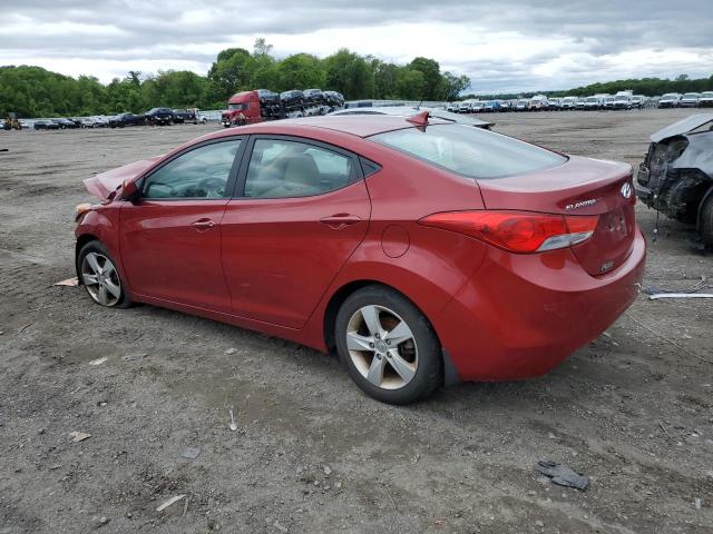  HYUNDAI ELANTRA 2012 Red