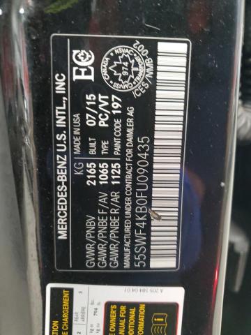 2015 MERCEDES-BENZ C 300 4MATIC  