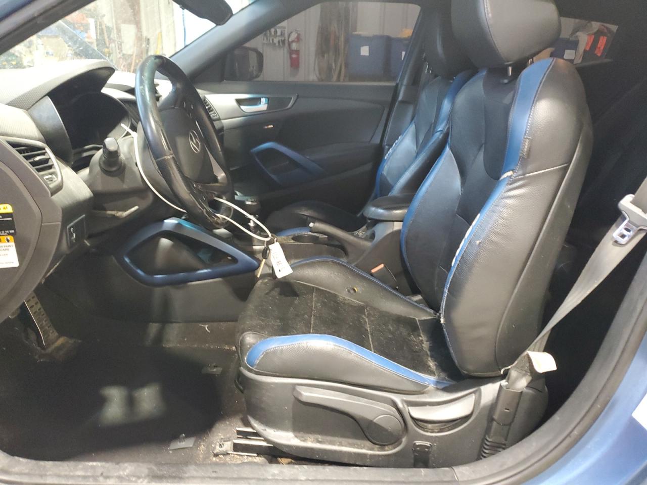 2016 Hyundai Veloster Turbo VIN: KMHTC6AE3GU250512 Lot: 57415575