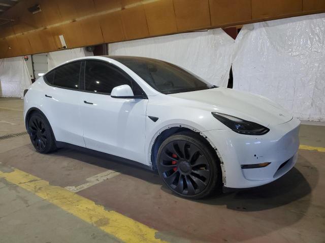  TESLA MODEL Y 2022 Білий