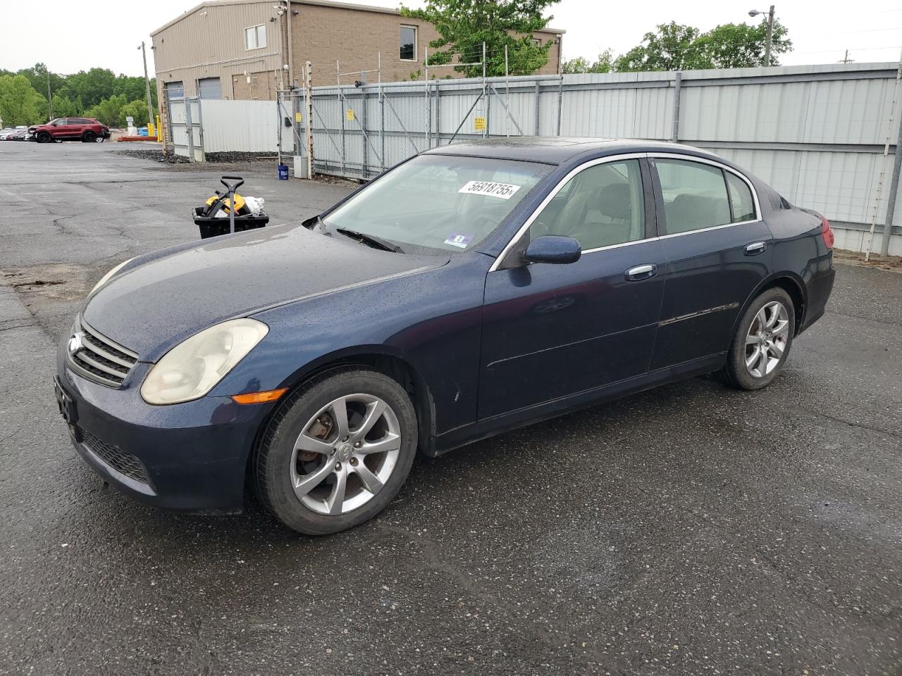2005 Infiniti G35 за продажба в Glassboro, NJ - Minor Dent/Scratches