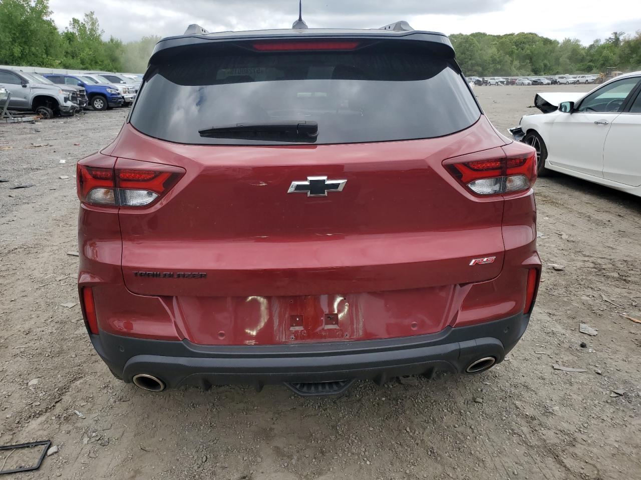 2022 Chevrolet Trailblazer Rs VIN: KL79MTSL4NB074258 Lot: 57280015