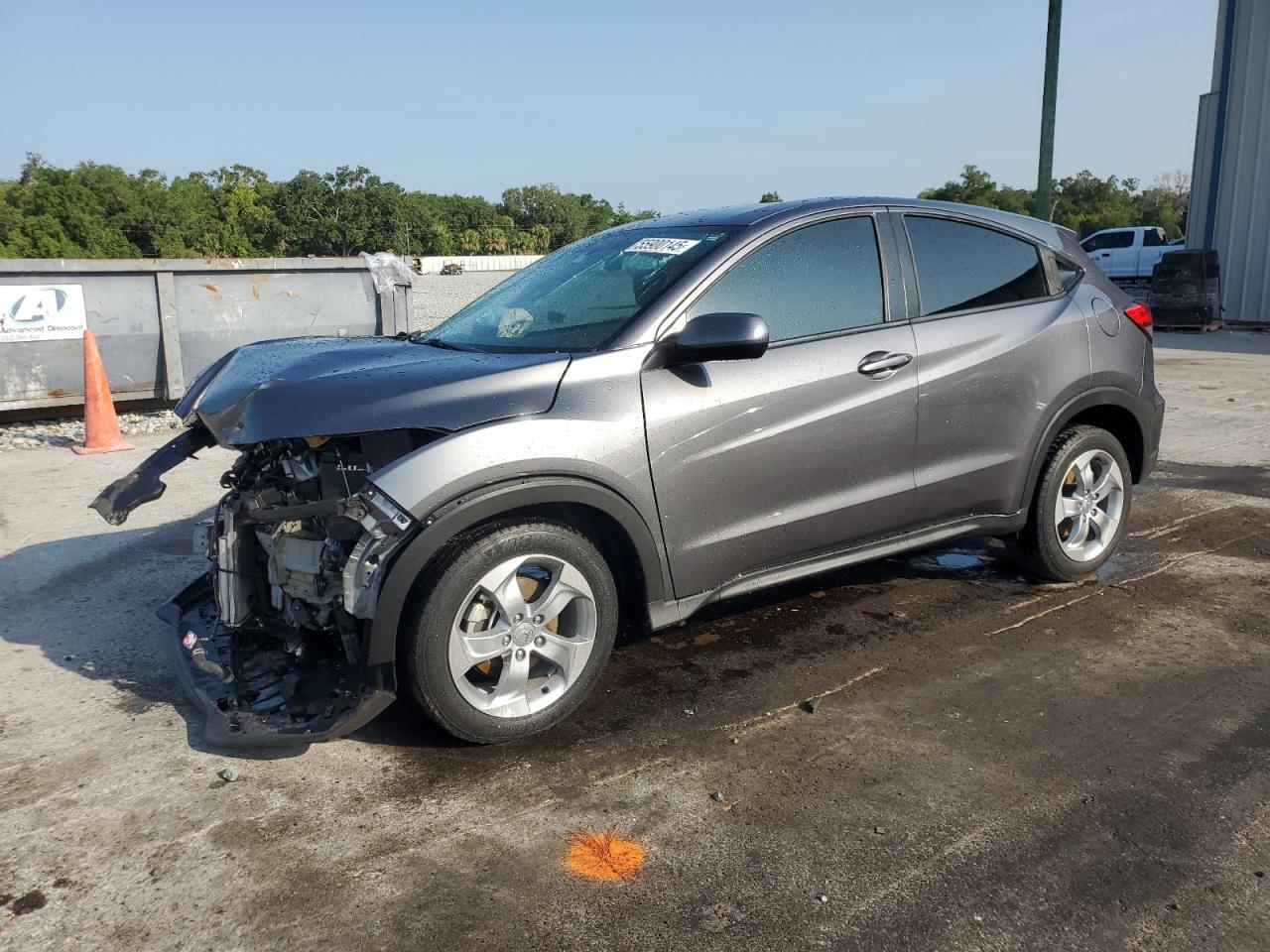 2021 Honda Hr-V Lx იყიდება Apopka-ში, FL - Front End