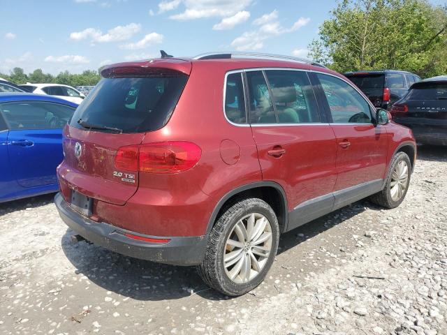  VOLKSWAGEN TIGUAN 2013 Красный