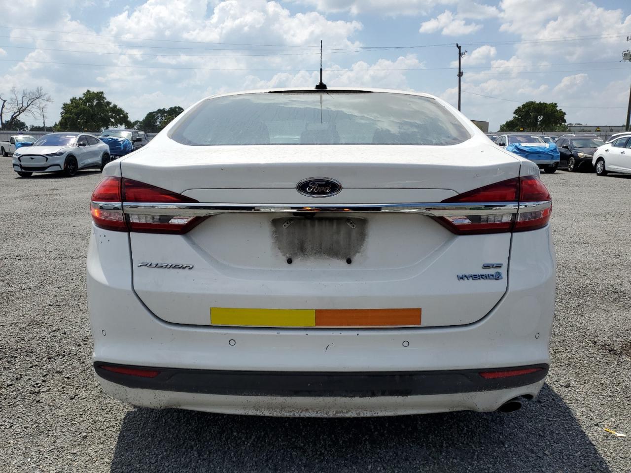 2018 Ford Fusion Se Hybrid VIN: 3FA6P0LU0JR163498 Lot: 56828295