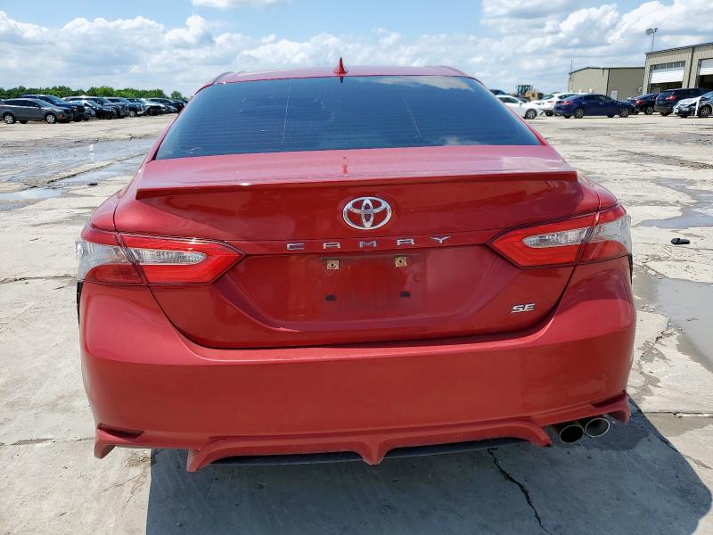  TOYOTA CAMRY 2019 Red