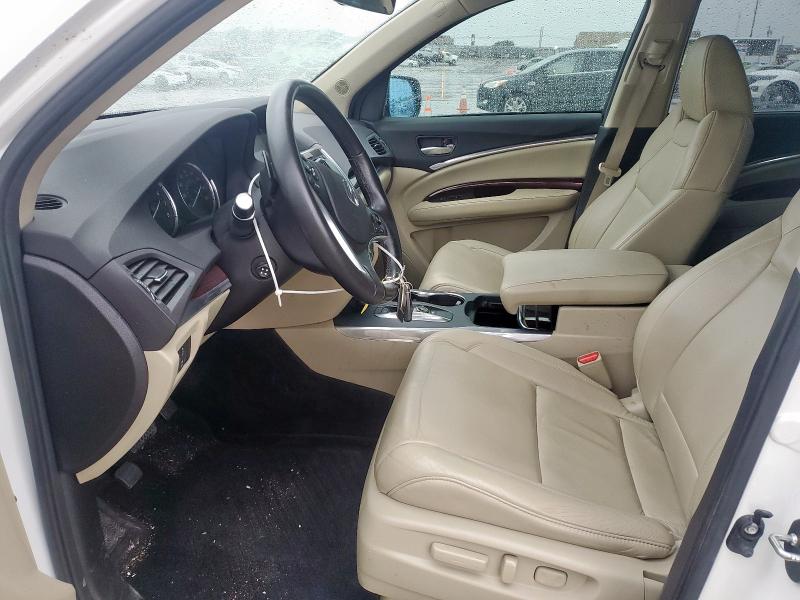  ACURA MDX 2016 Білий