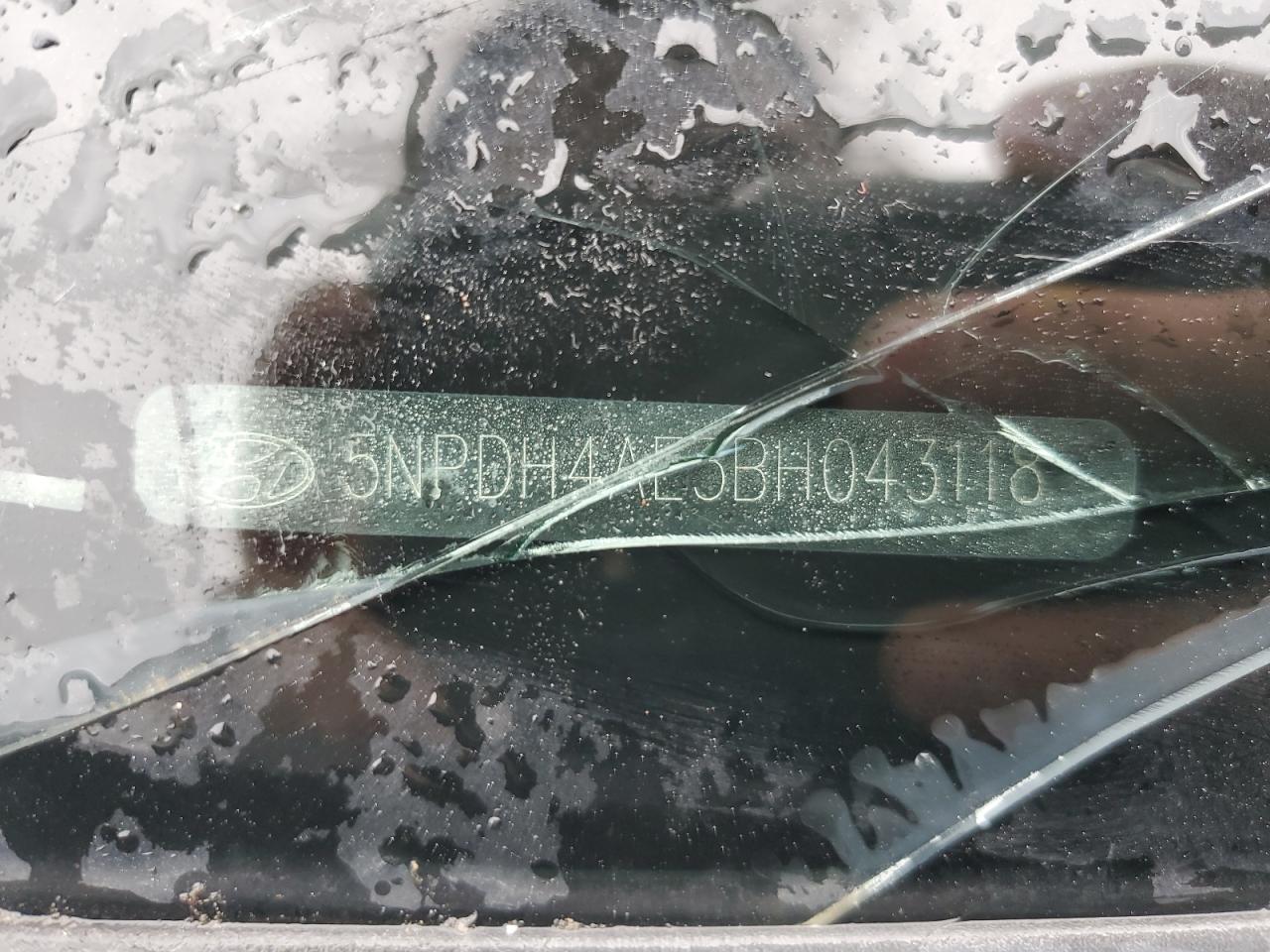 2011 Hyundai Elantra Gls VIN: 5NPDH4AE3BH043118 Lot: 56836555