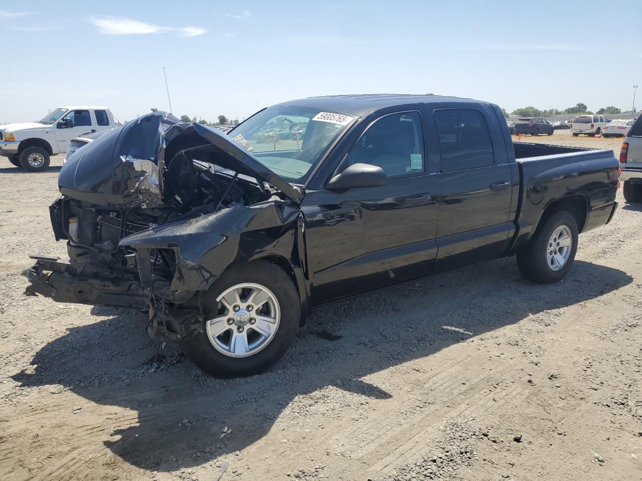 2008 Dodge Dakota Quad Slt за продажба в Sacramento, CA - Front End