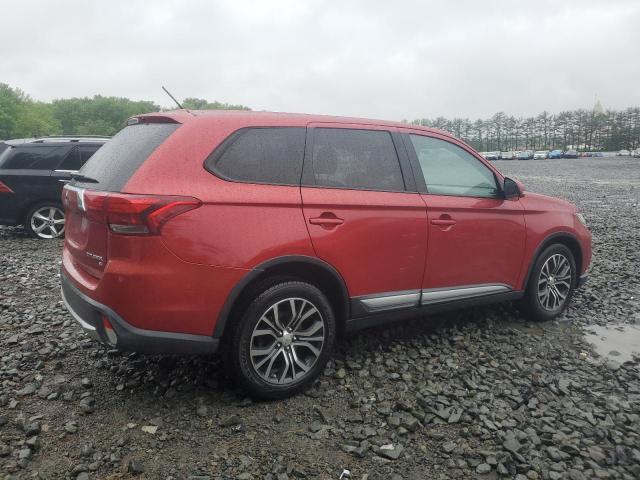  MITSUBISHI OUTLANDER 2016 Czerwony