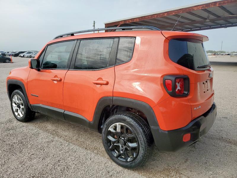  JEEP RENEGADE 2017 Pomarańczowy