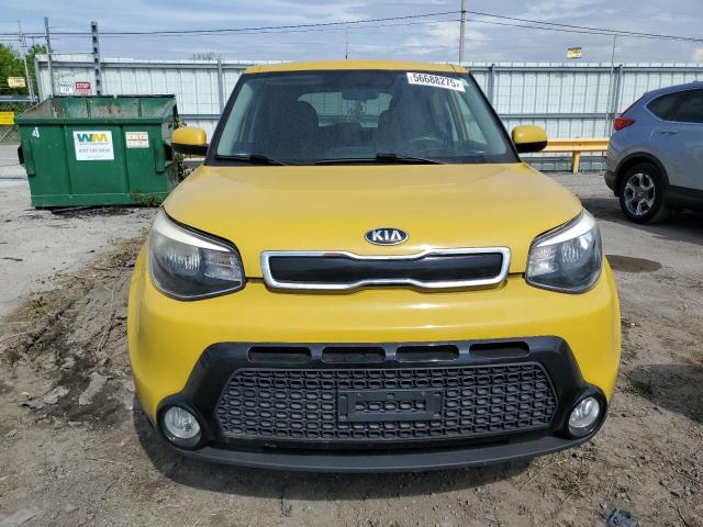  KIA SOUL 2016 Жовтий