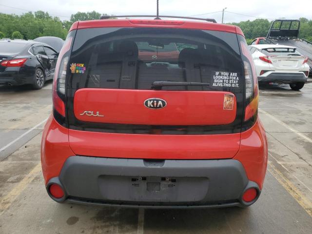  KIA SOUL 2015 Красный