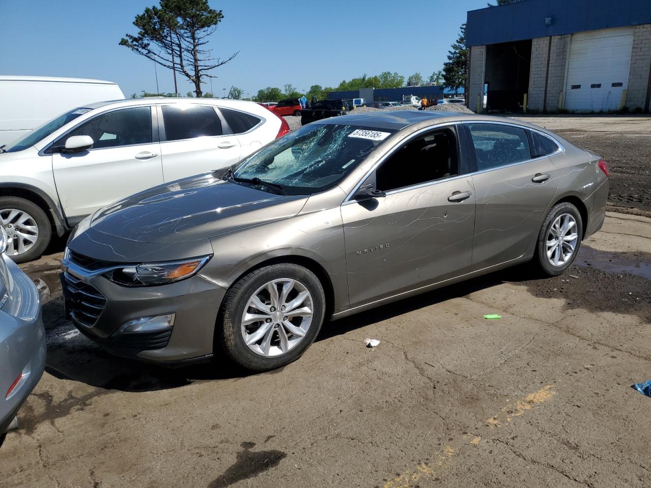 2020 Chevrolet Malibu Lt იყიდება Woodhaven-ში, MI - Front End