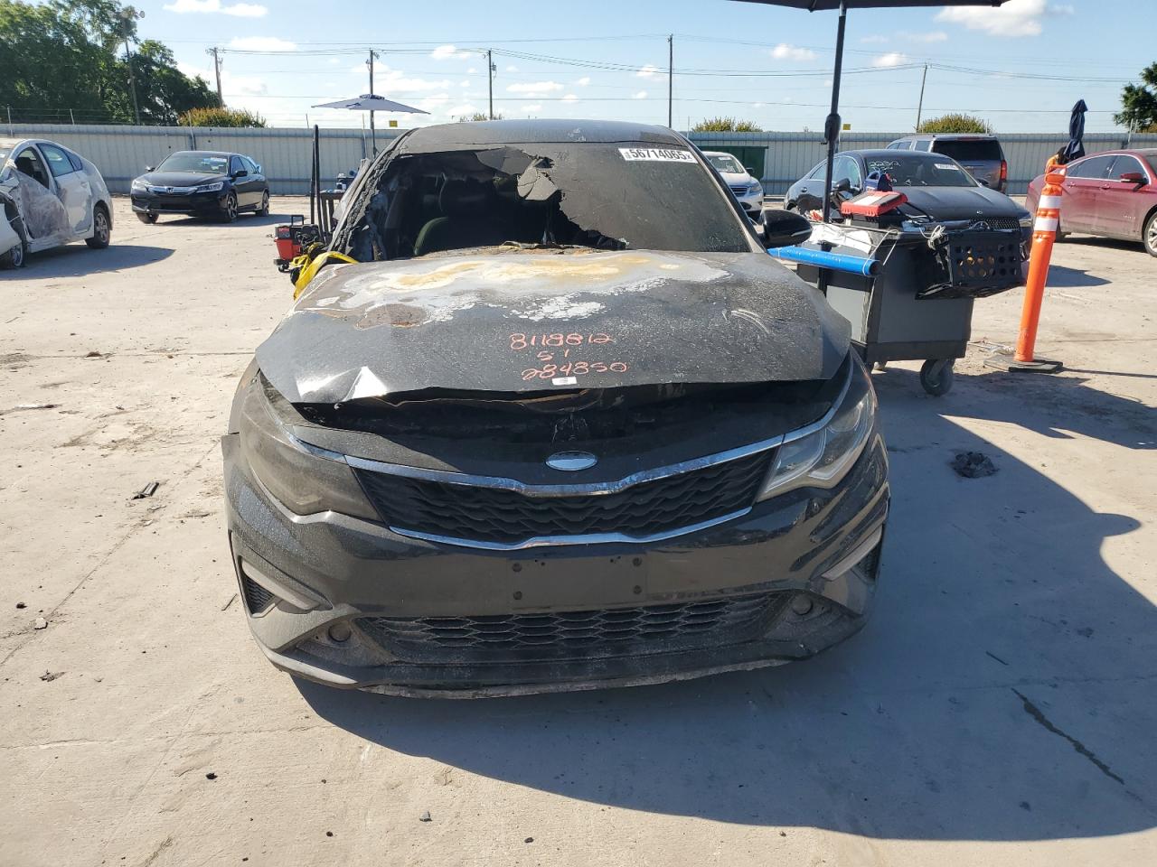 2019 Kia Optima Lx VIN: 5XXGT4L30KG284850 Lot: 56714065