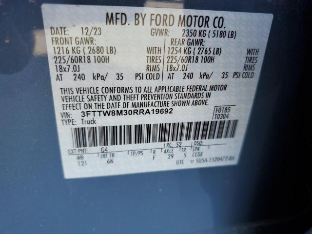 2024 FORD MAVERICK LARIAT  