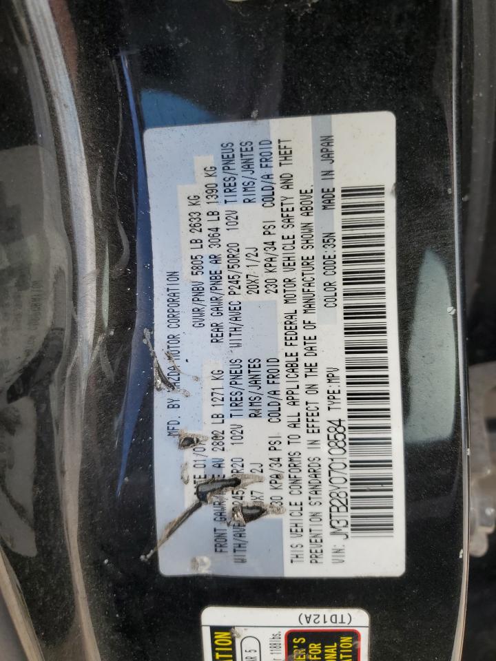 2007 Mazda Cx-9 VIN: JM3TB28Y070108584 Lot: 56069835
