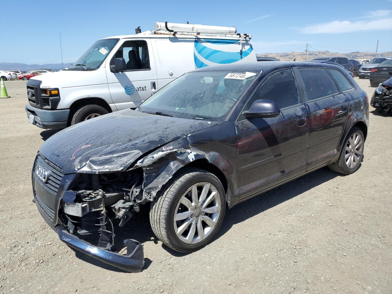 2009 Audi A3 2.0T იყიდება American Canyon-ში, CA - Front End