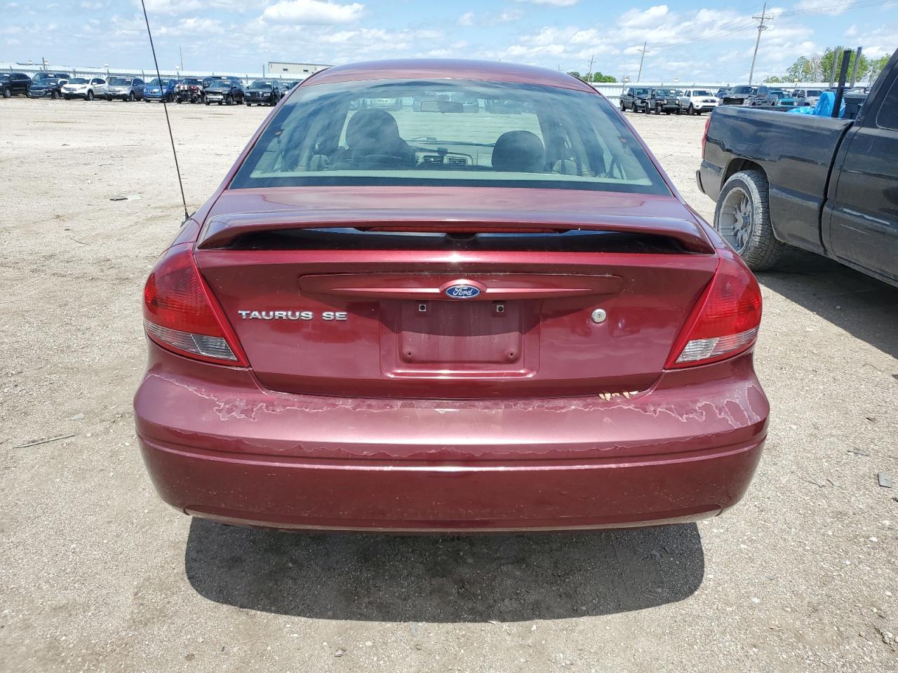 2006 Ford Taurus Se VIN: 1FAFP53U86A156054 Lot: 57677195