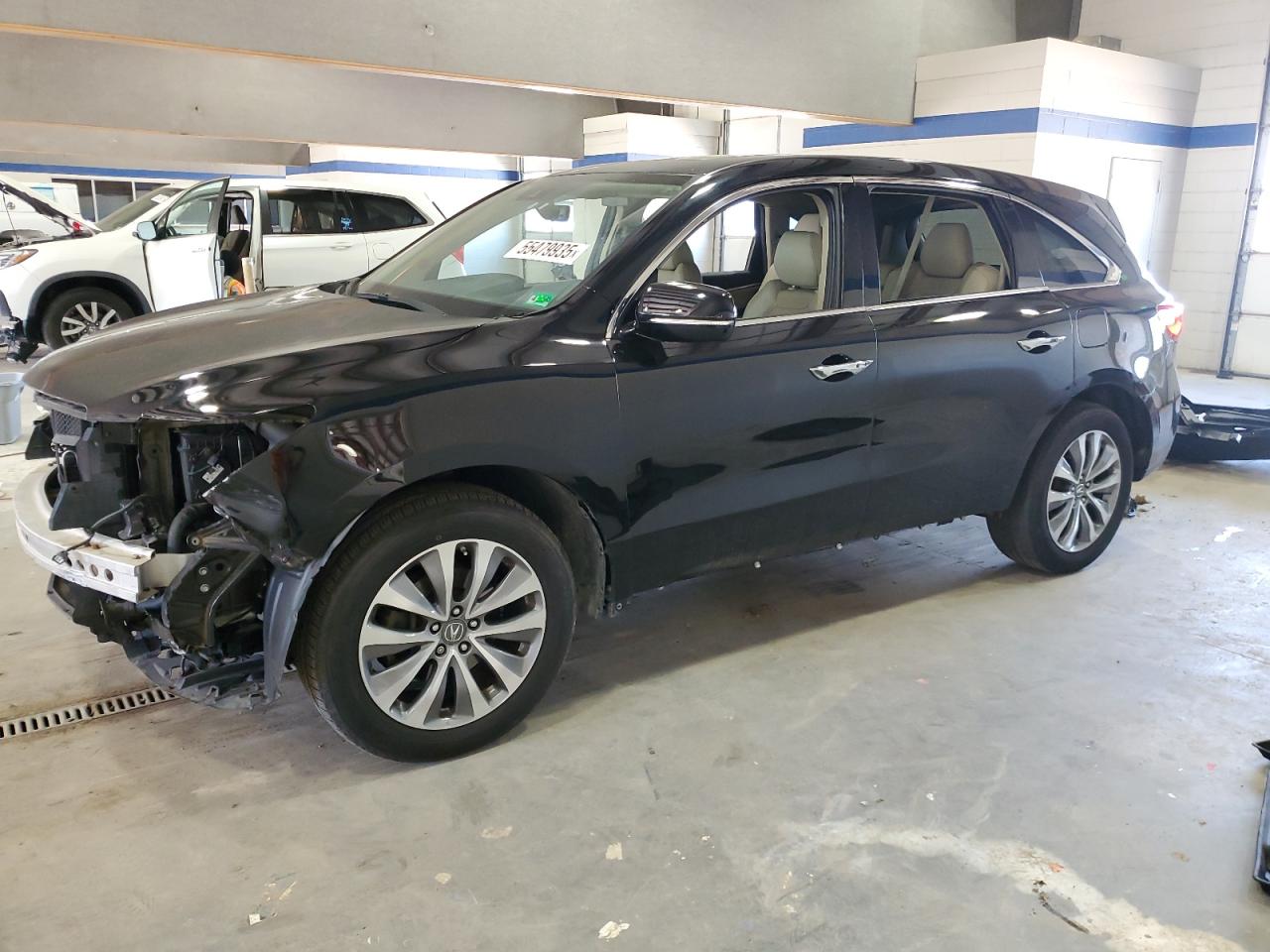 2016 Acura Mdx Technology იყიდება Sandston-ში, VA - Front End