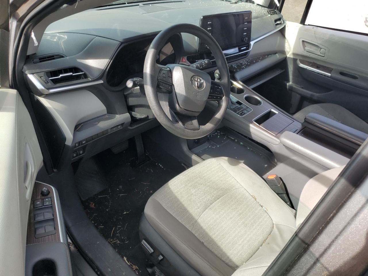 2022 Toyota Sienna Le VIN: 5TDKRKEC2NS116852 Lot: 55249365