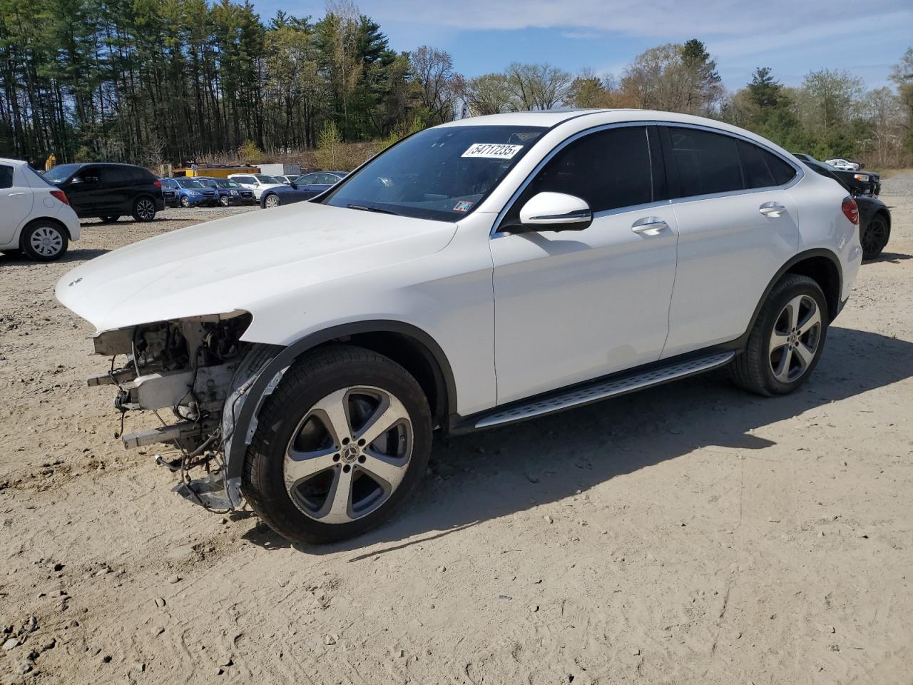 2019 Mercedes-Benz Glc Coupe 300 4Matic zu verkaufen in North Billerica, MA - Front End