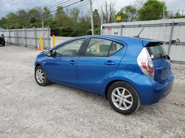  TOYOTA PRIUS 2014 Blue