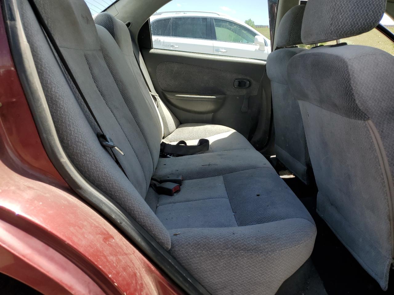 2003 Kia Spectra Base VIN: KNAFB121X35251760 Lot: 56752625