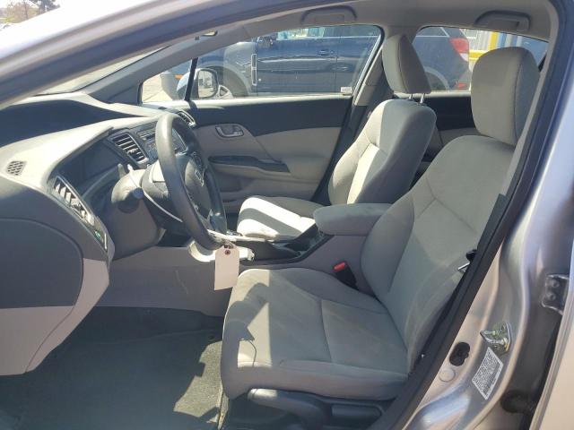 Седани HONDA CIVIC 2013 Сріблястий