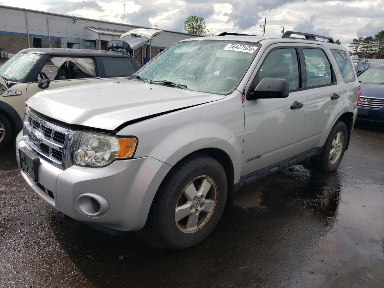 2008 Ford Escape Xls en Venta en New Britain, CT - Undercarriage