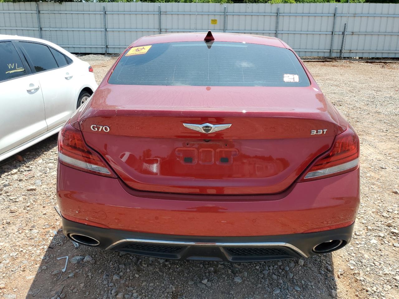 2021 Genesis G70 VIN: KMTG74LE2MU074173 Lot: 58236675