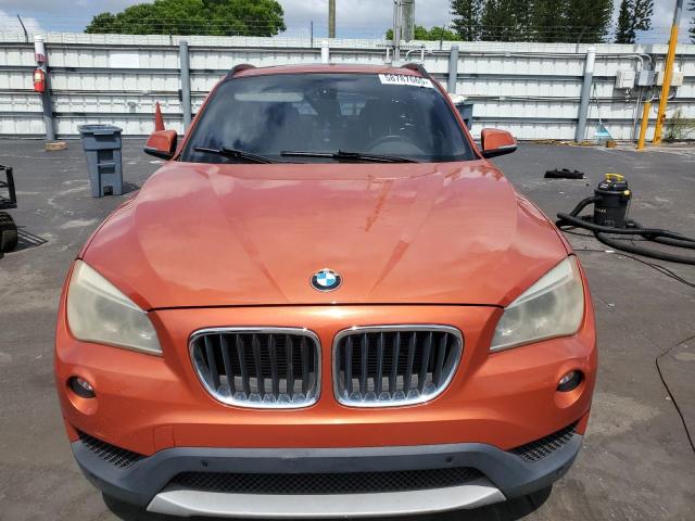 Crossovers BMW X1 2014 Pomarańczowy