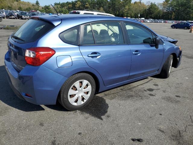  SUBARU IMPREZA 2014 Blue