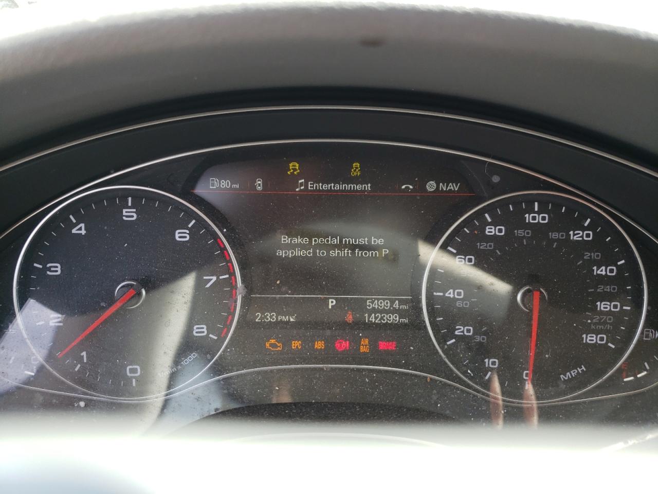 2014 Audi A6 Premium Plus VIN: WAUFGAFC3EN116300 Lot: 56911945