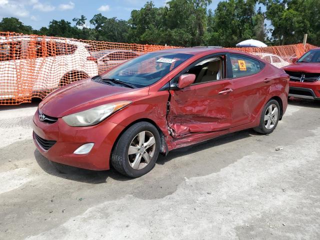  HYUNDAI ELANTRA 2013 Red