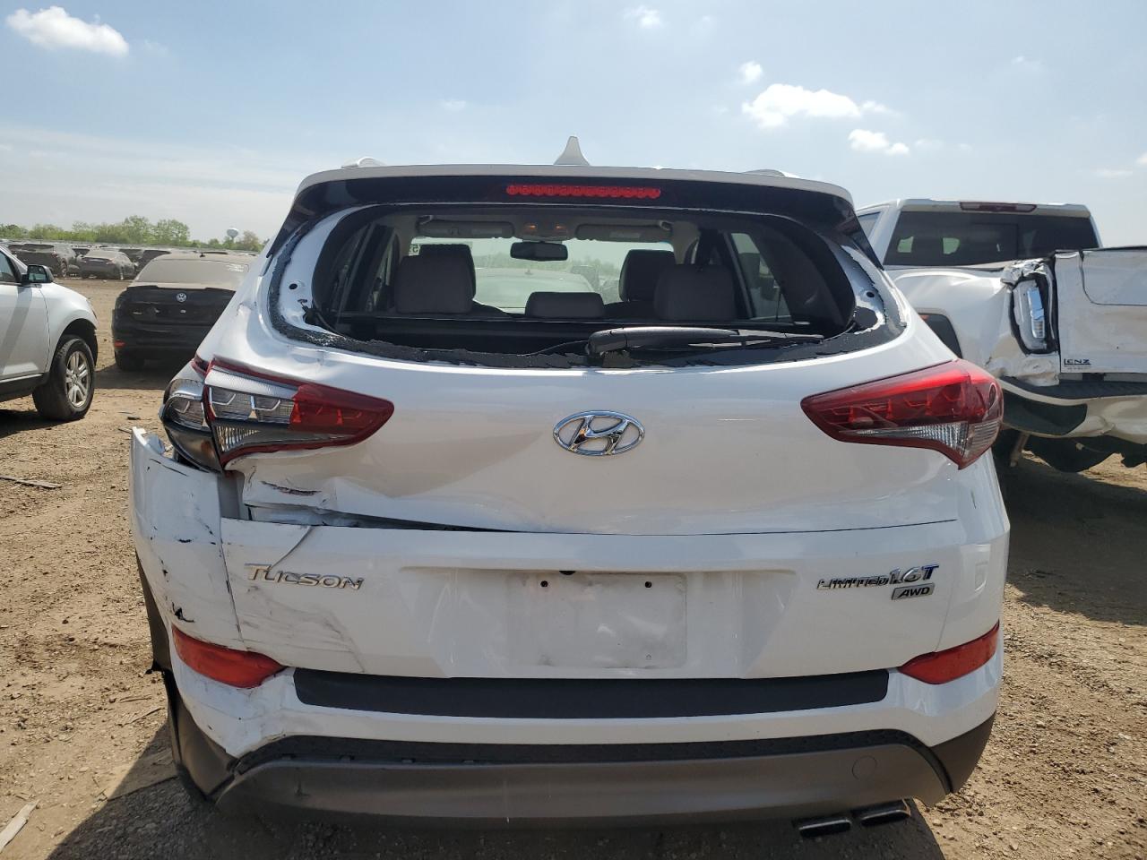 2016 Hyundai Tucson Limited VIN: KM8J3CA22GU104937 Lot: 57101475