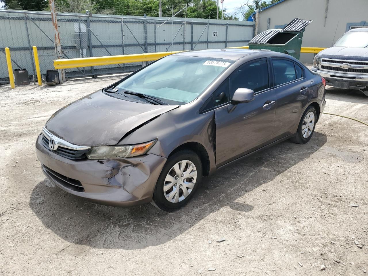 2012 Honda Civic Lx იყიდება Wichita-ში, KS - Front End