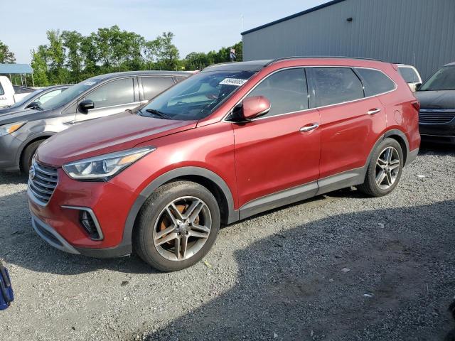 Parquets HYUNDAI SANTA FE 2017 Czerwony