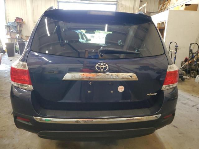  TOYOTA HIGHLANDER 2012 Granatowy