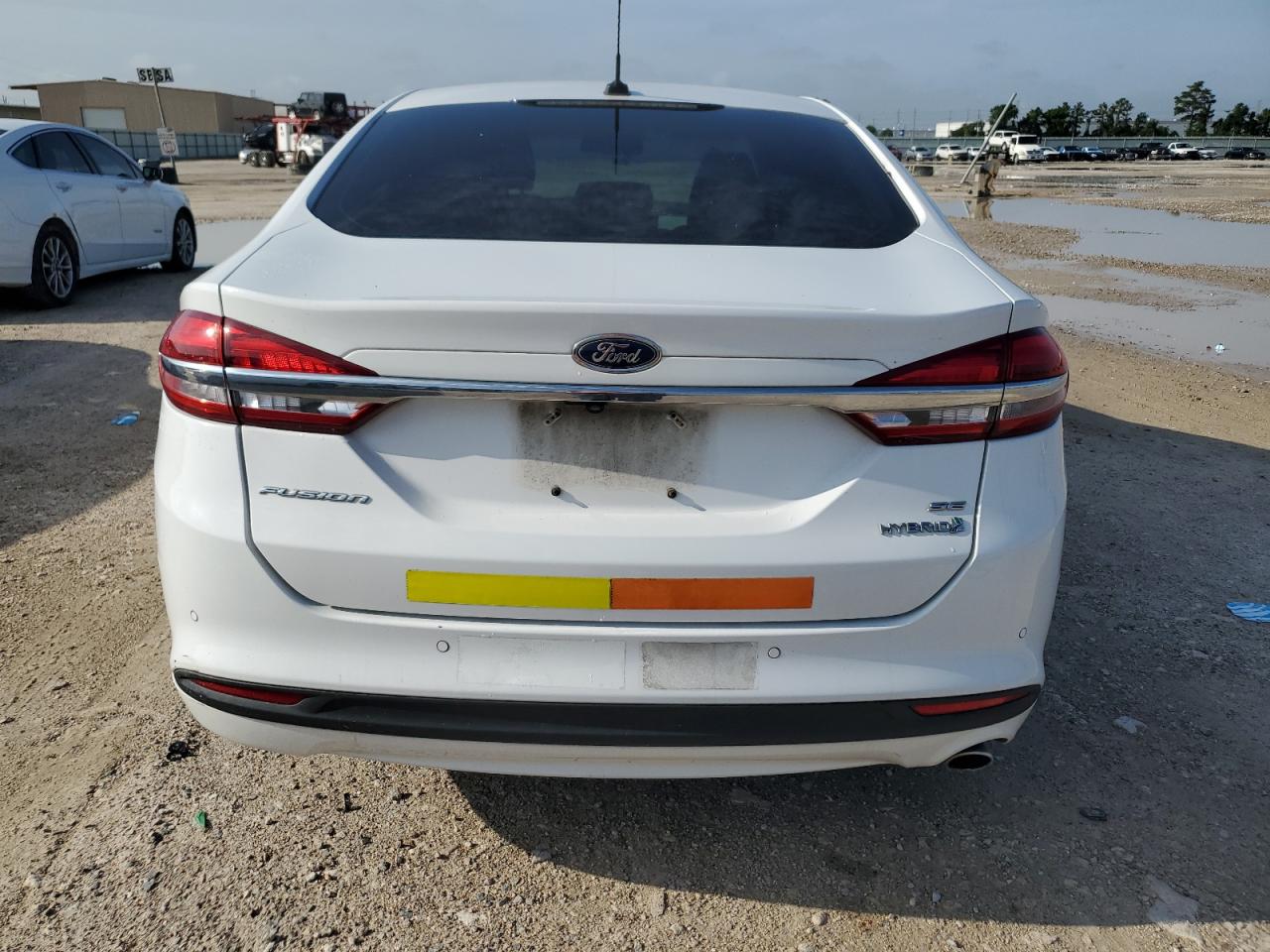 2018 Ford Fusion Se Hybrid VIN: 3FA6P0LU9JR129950 Lot: 54023455