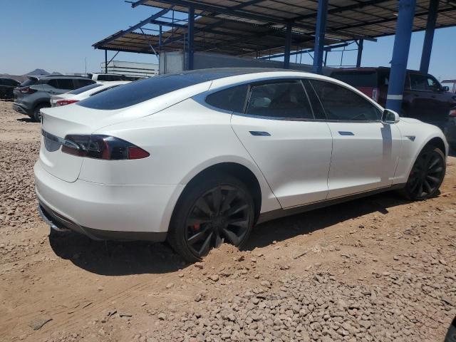 Hatchbacks TESLA MODEL S 2013 Biały