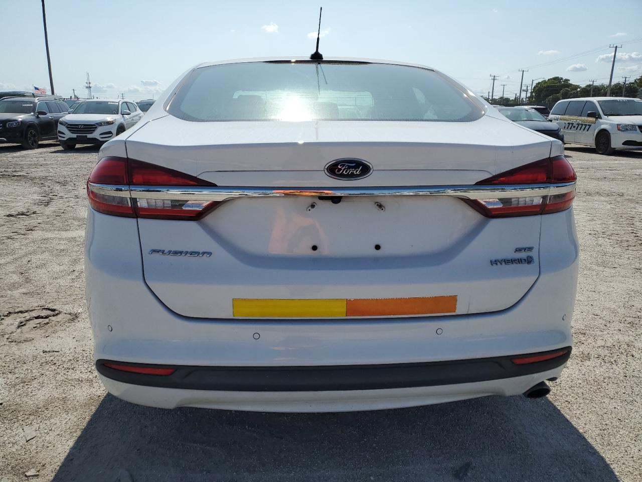 2018 Ford Fusion Se Hybrid VIN: 3FA6P0LU2JR278703 Lot: 54027685