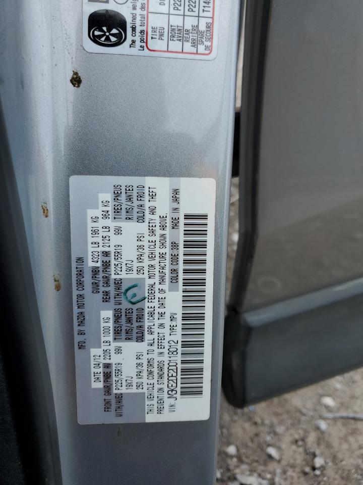 2013 Mazda Cx-5 Gt VIN: JM3KE2DE2D0118012 Lot: 56846895