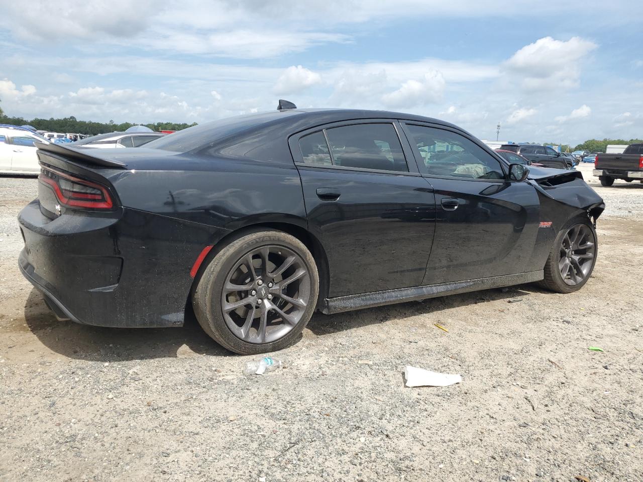 2023 Dodge Charger Scat Pack black null gas 2C3CDXGJ8PH608495 photo #4