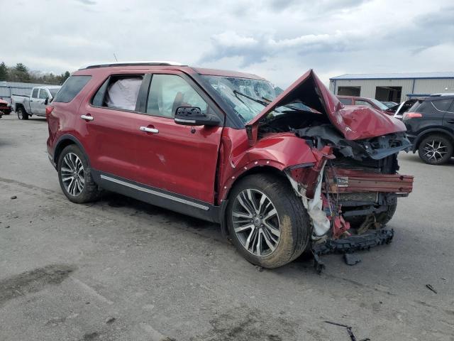  FORD EXPLORER 2018 Красный